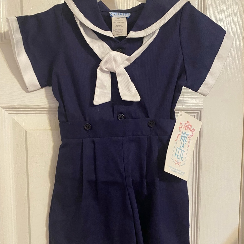 NWT Vive‎ le Fete Sailor Outfit